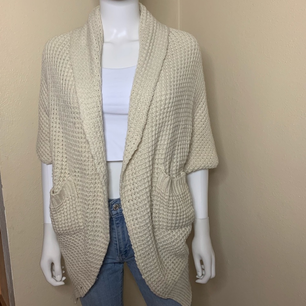 Love by design Knit cocoon open shrug
